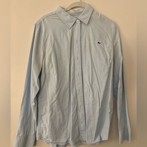 Vineyard Vines button up in light blue, size 8